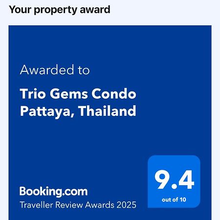 Trio Gems Condo Pattaya, Thailand Jomtien Beach Buitenkant foto