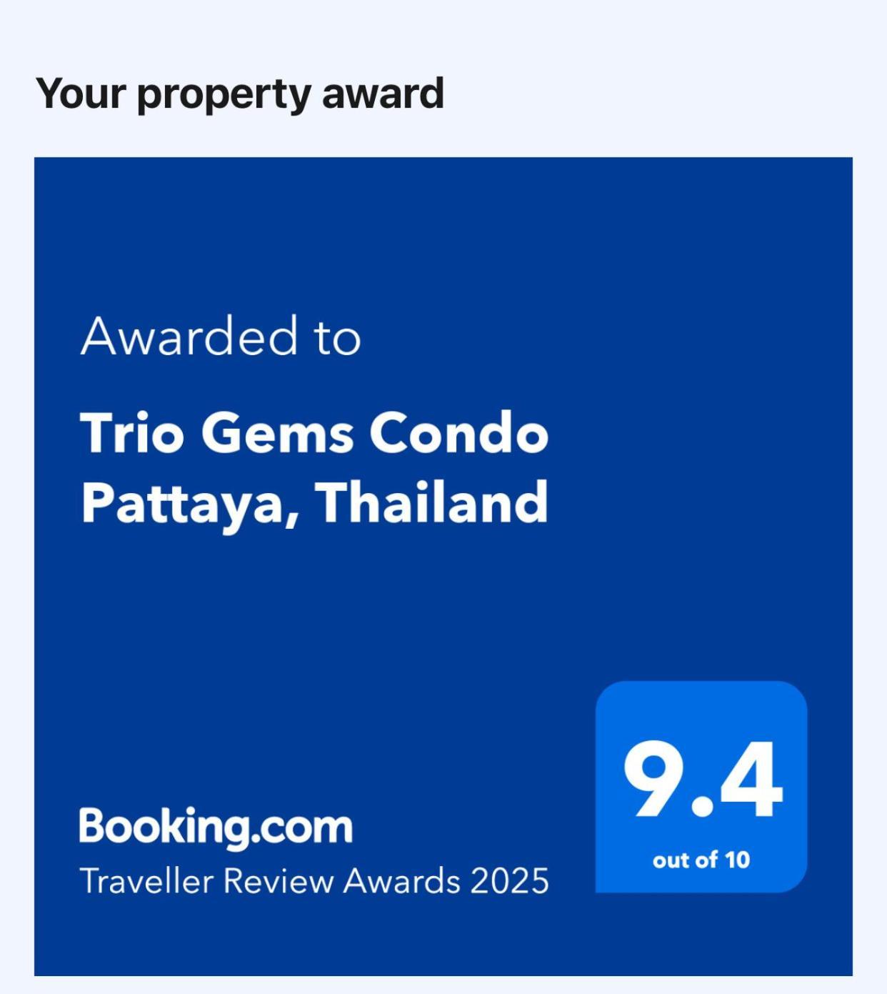 Trio Gems Condo Pattaya, Thailand Jomtien Beach Buitenkant foto